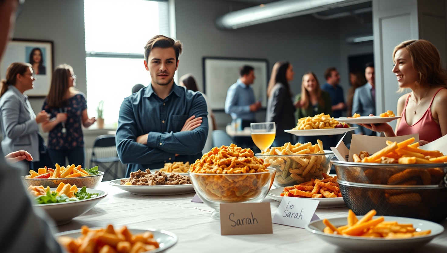 Coworker Takes Credit for Dish at Office Potluck - AITA for Refusing to Contribute?