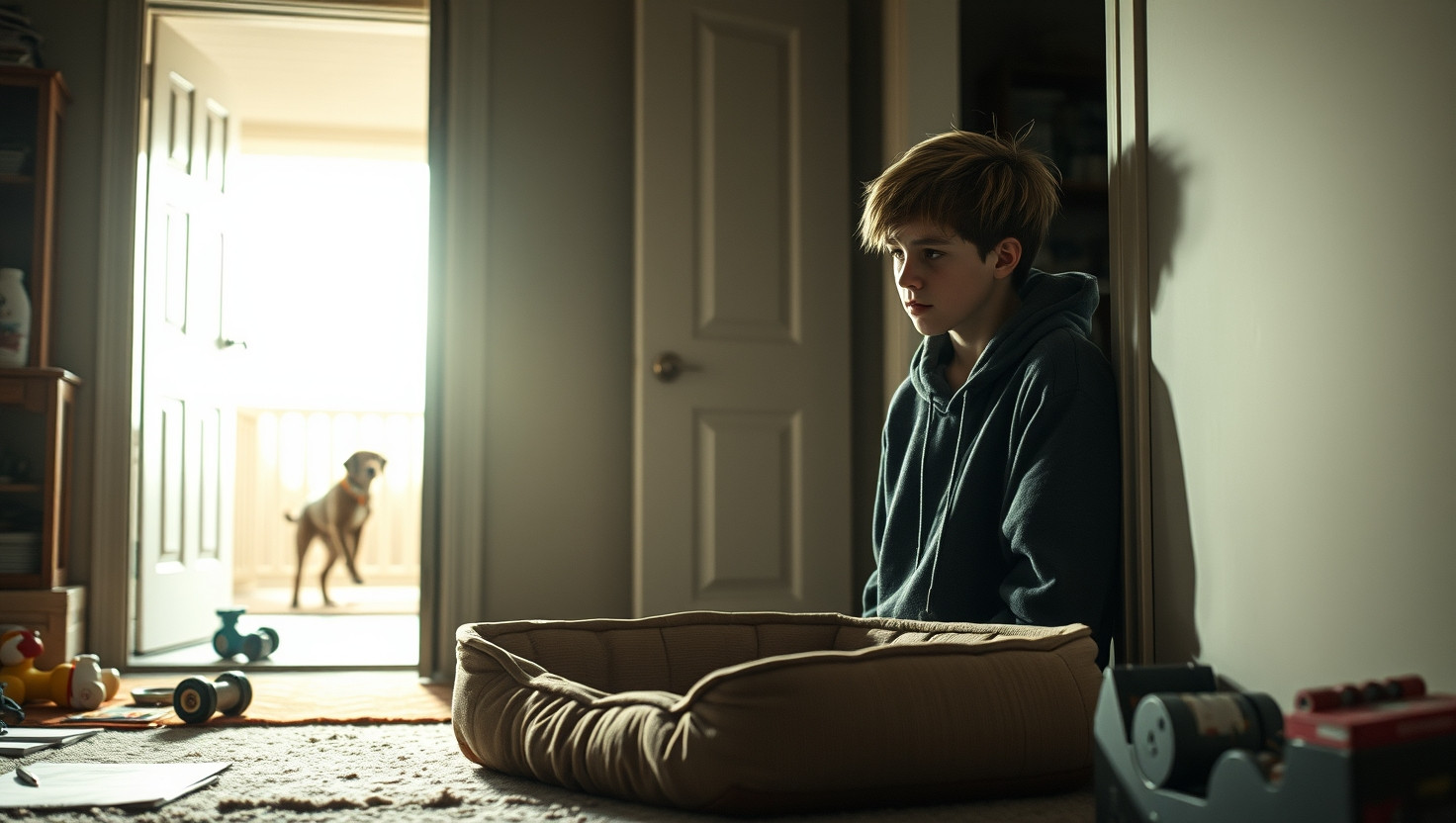 Struggling Single Dad Secretly Rehomes Sons Therapy Dog: AITA?