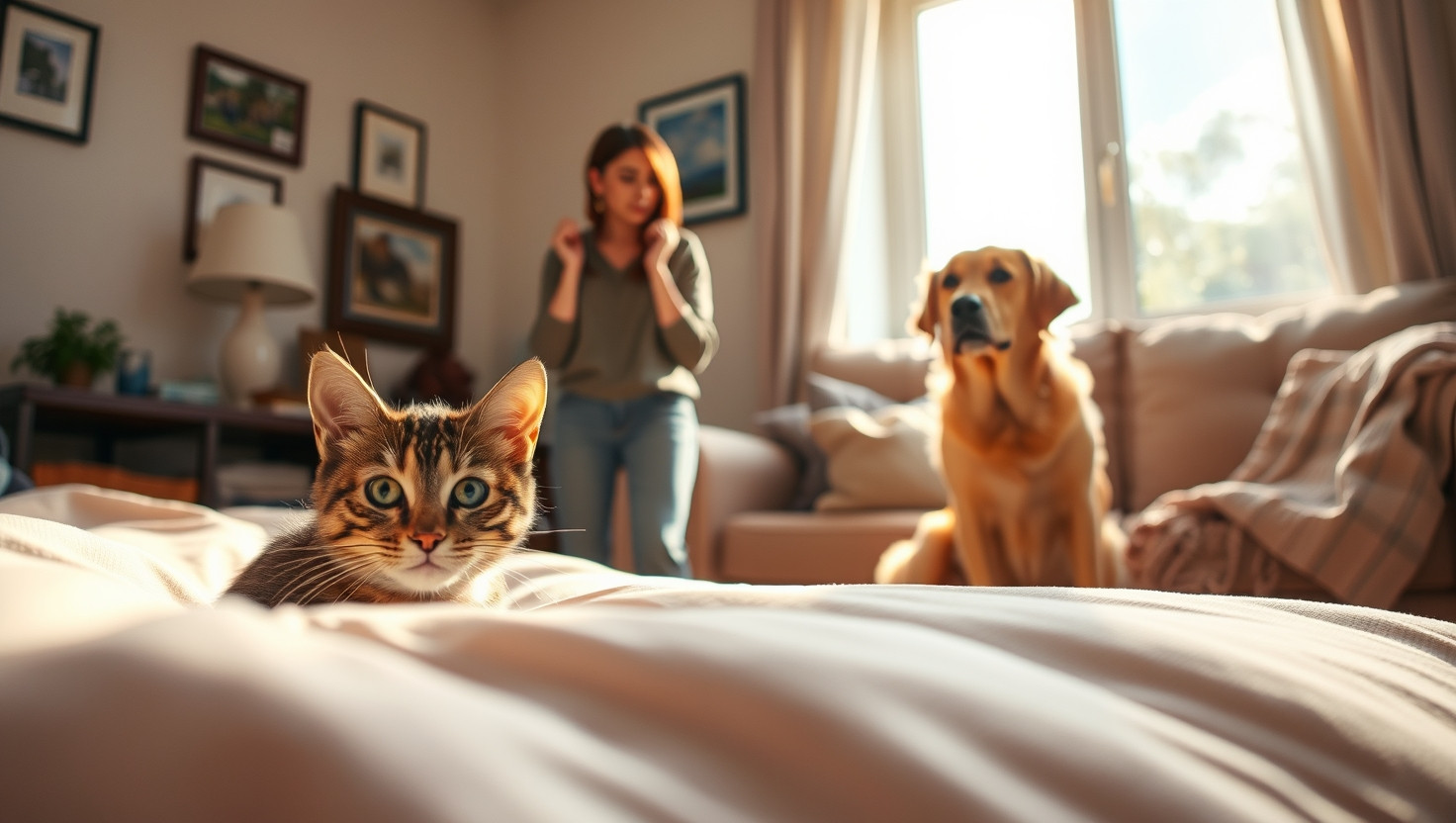 Friends Emotional Support Dog vs. Allergy: AITA for Prioritizing My Pets Well-being?