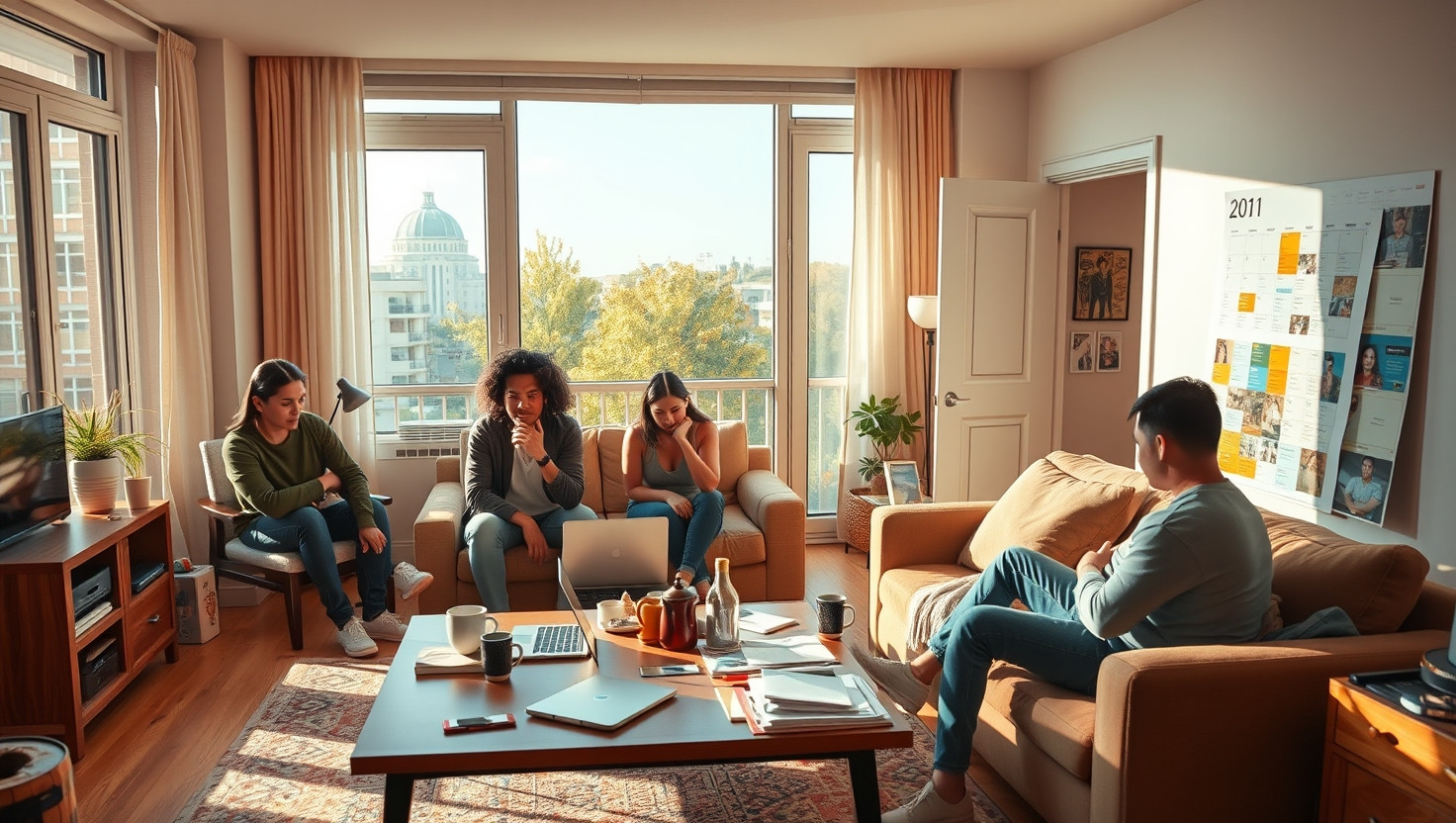 Roommate Conflict: AITA for Insisting on Equal Rent Split Despite Room Size Differences?