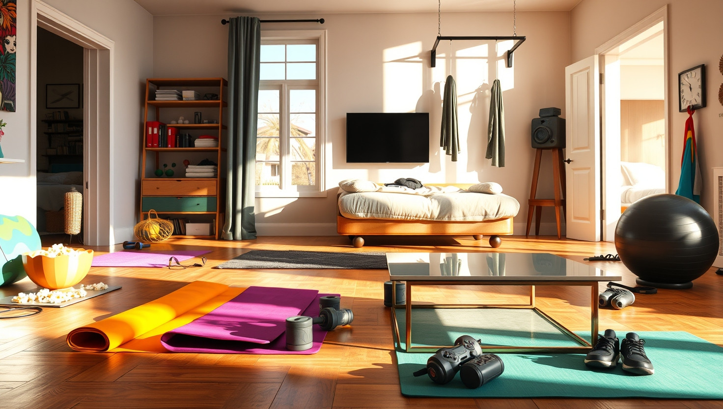 Roommate Turns Living Room into Home Gym: WIBTA for Asking Them to Pay More Rent?