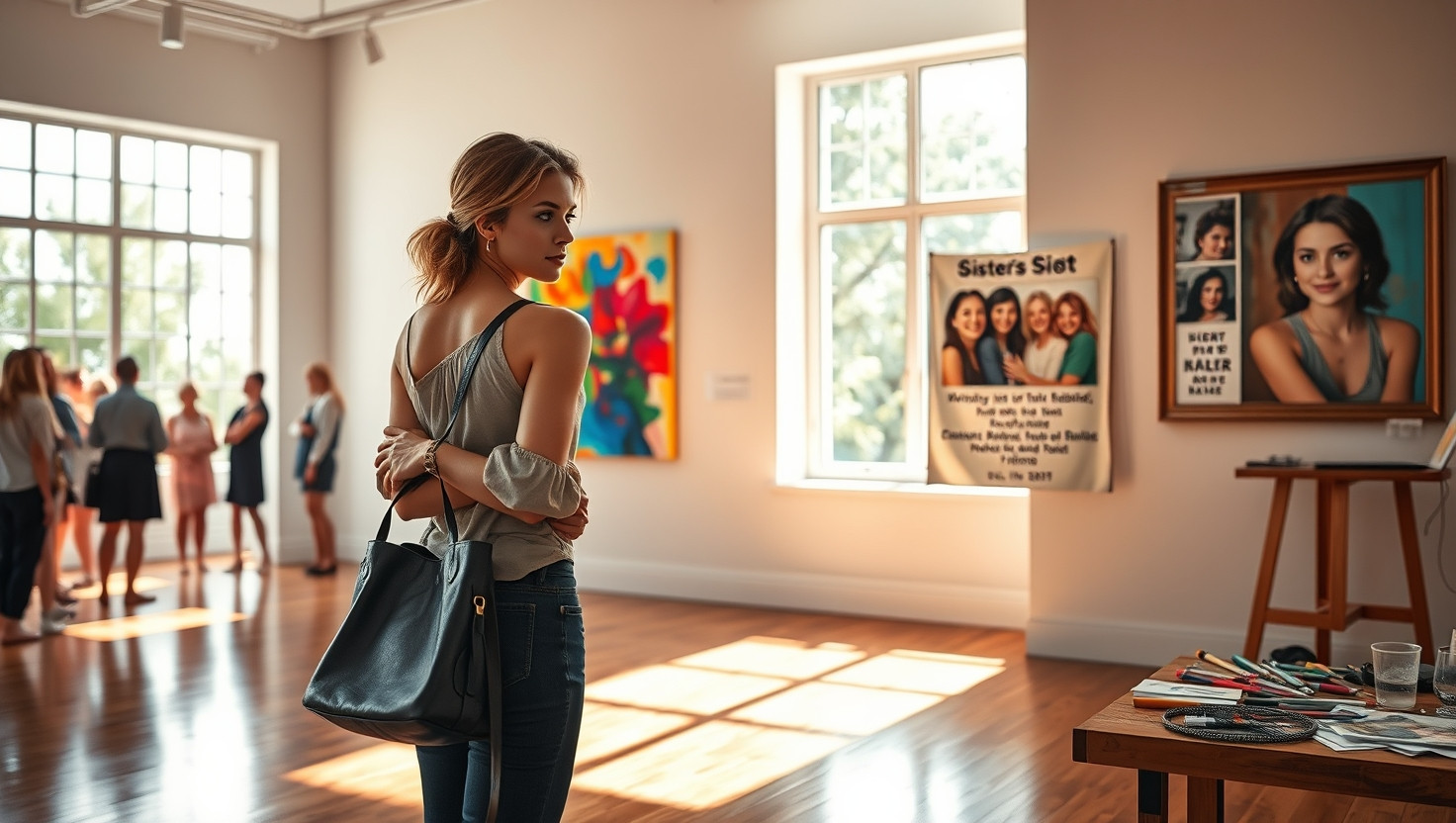 Sisters Public Critique Leads to Art Exhibit Snub - AITA?