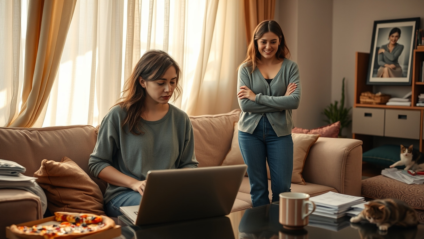 Roommate Conflict: Refusing to Split Rent After Partner Moves In - AITA?