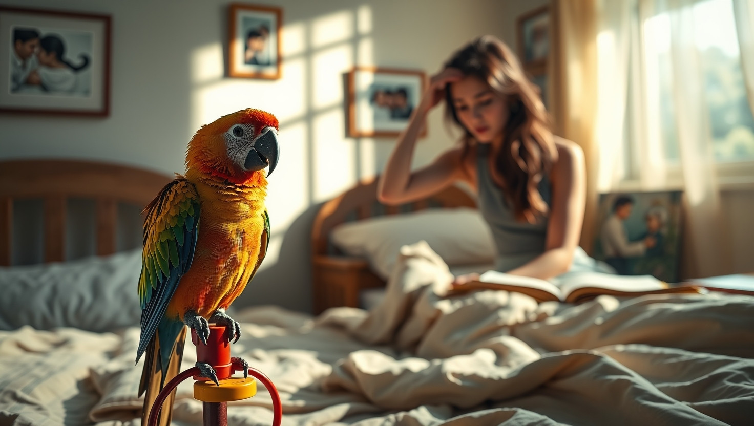 Am I Wrong for Refusing Partners Parrot in Our Bedroom?