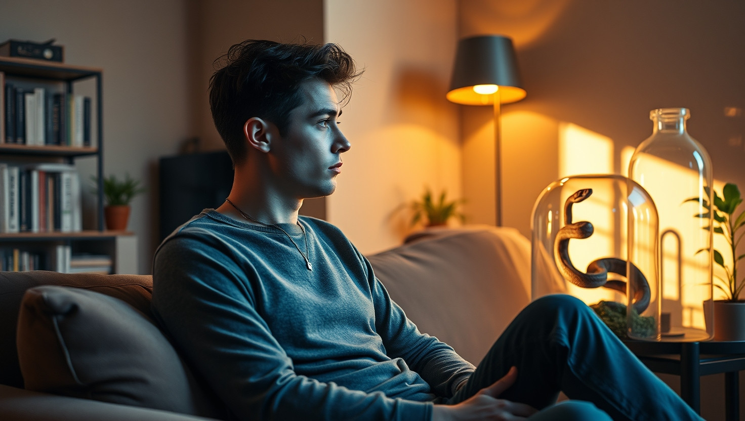 Roommates Emotional Support Snake Causing Conflict: AITA for Setting Boundaries?