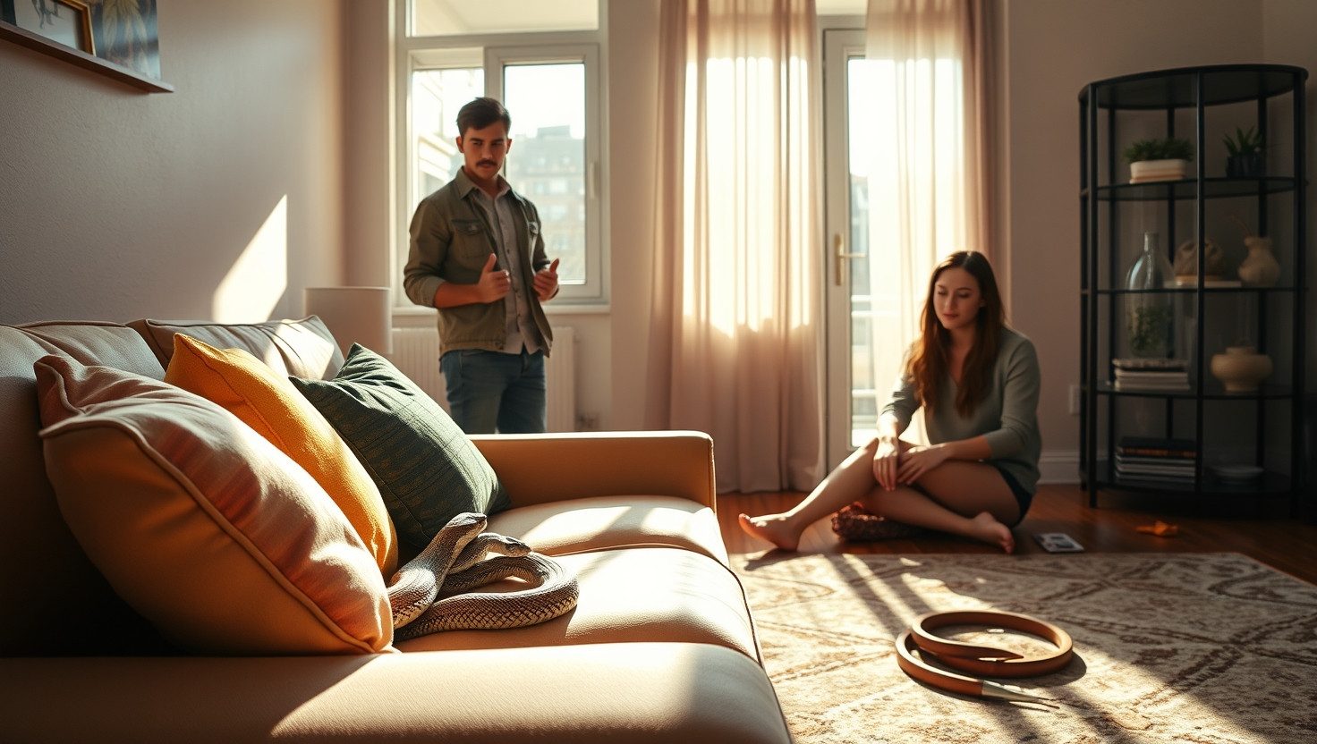 Roommates Pet Snake Roaming Freely: Setting Boundaries or Overreacting?