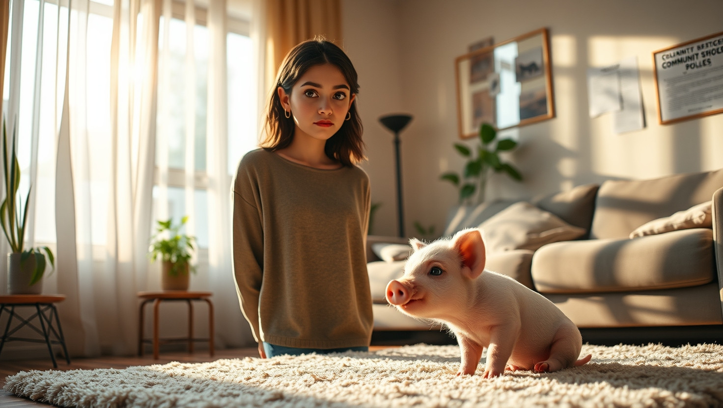 Enforcing Apartment Pet Policies: A Tough Decision with a Beloved Pet Pig involved