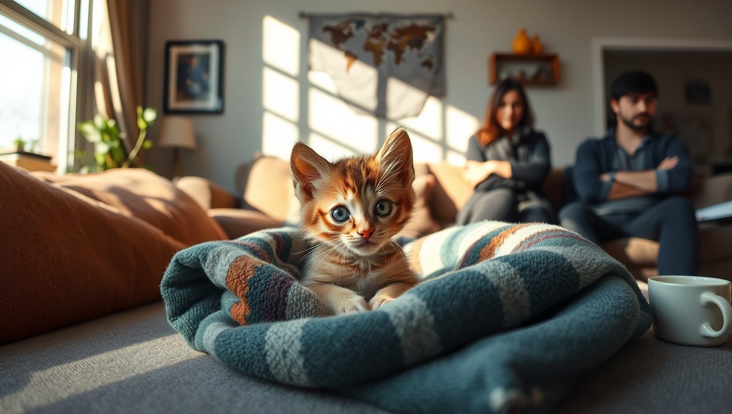 Roommates Give Ultimatum Over Stray Kitten: AITA for Rehoming?