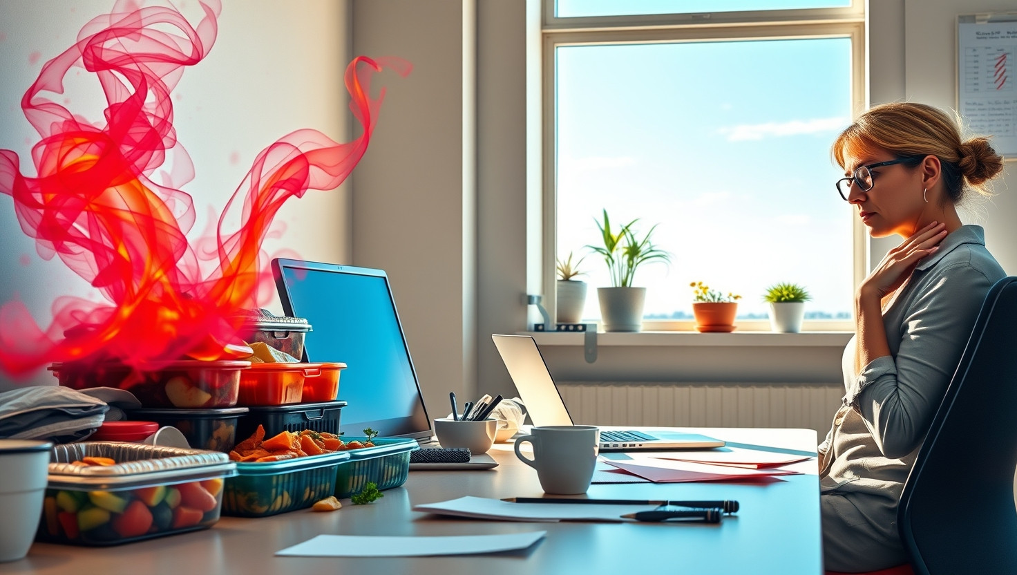 Dealing with a Coworkers Disruptive Eating Habits: A Workplace Dilemma