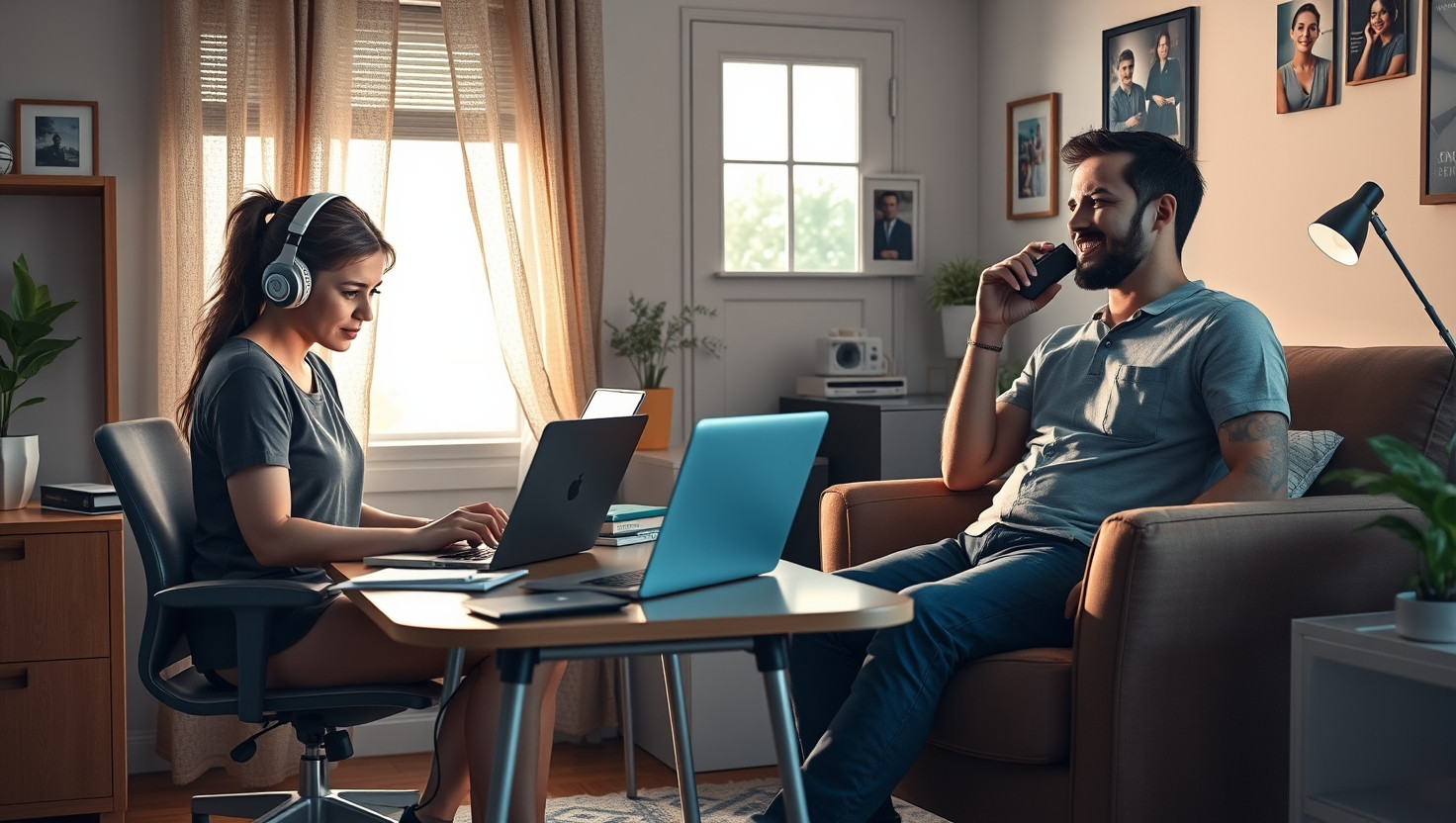 Is It Unreasonable to Ask My Partner for a Separate Workspace Due to Their Disruptive Work Habits?