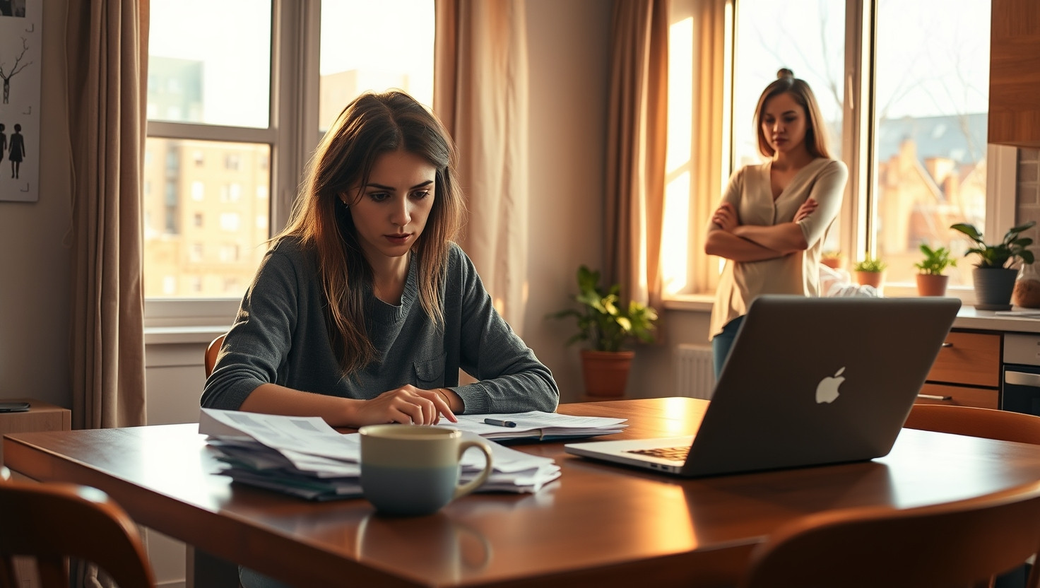 Should I Adjust Rent Split with Roommate in Financial Struggle?