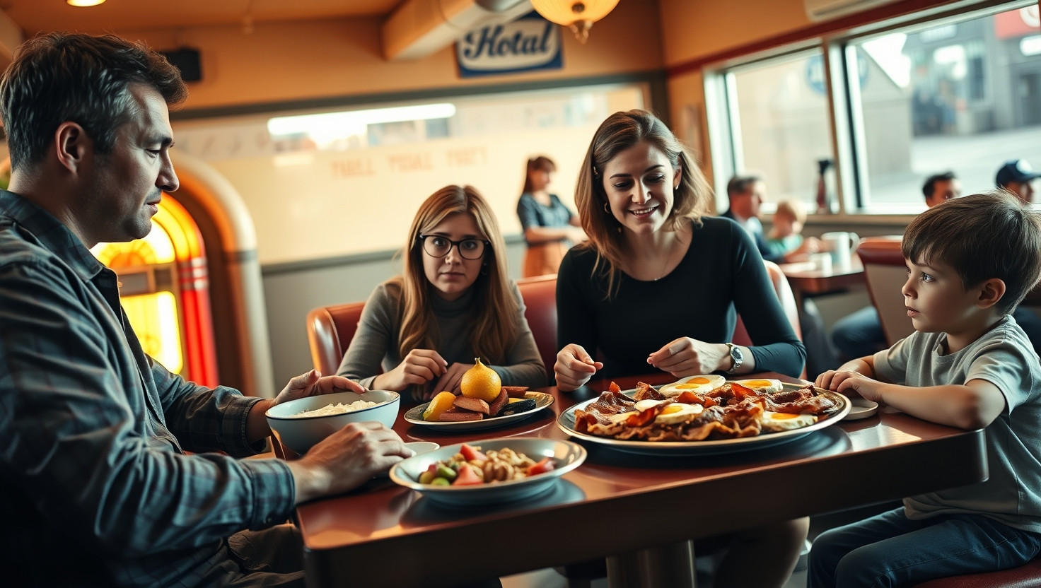 Family Road Trip Dilemma: AITA for Insisting on Separate Breakfasts?