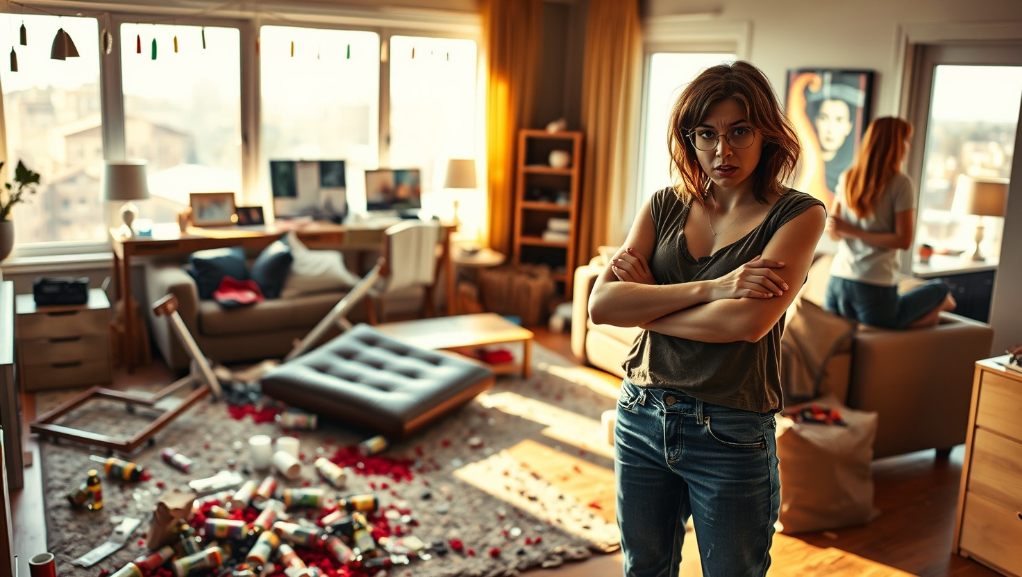 Unfair Rent Split After Friends Trash Apartment: AITA?