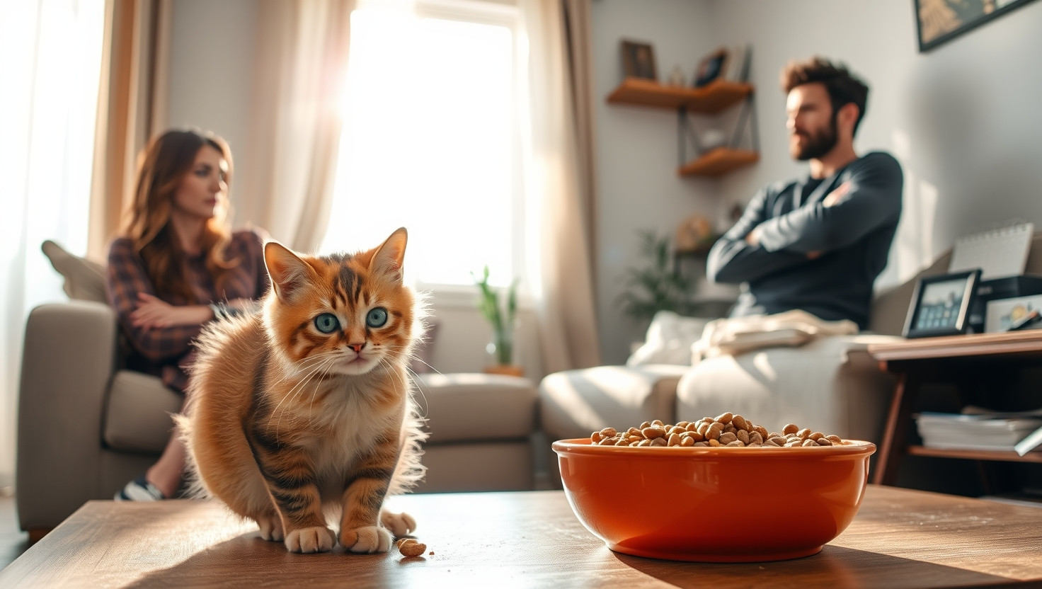 Roommate Allergies Lead to Cat Food Dilemma