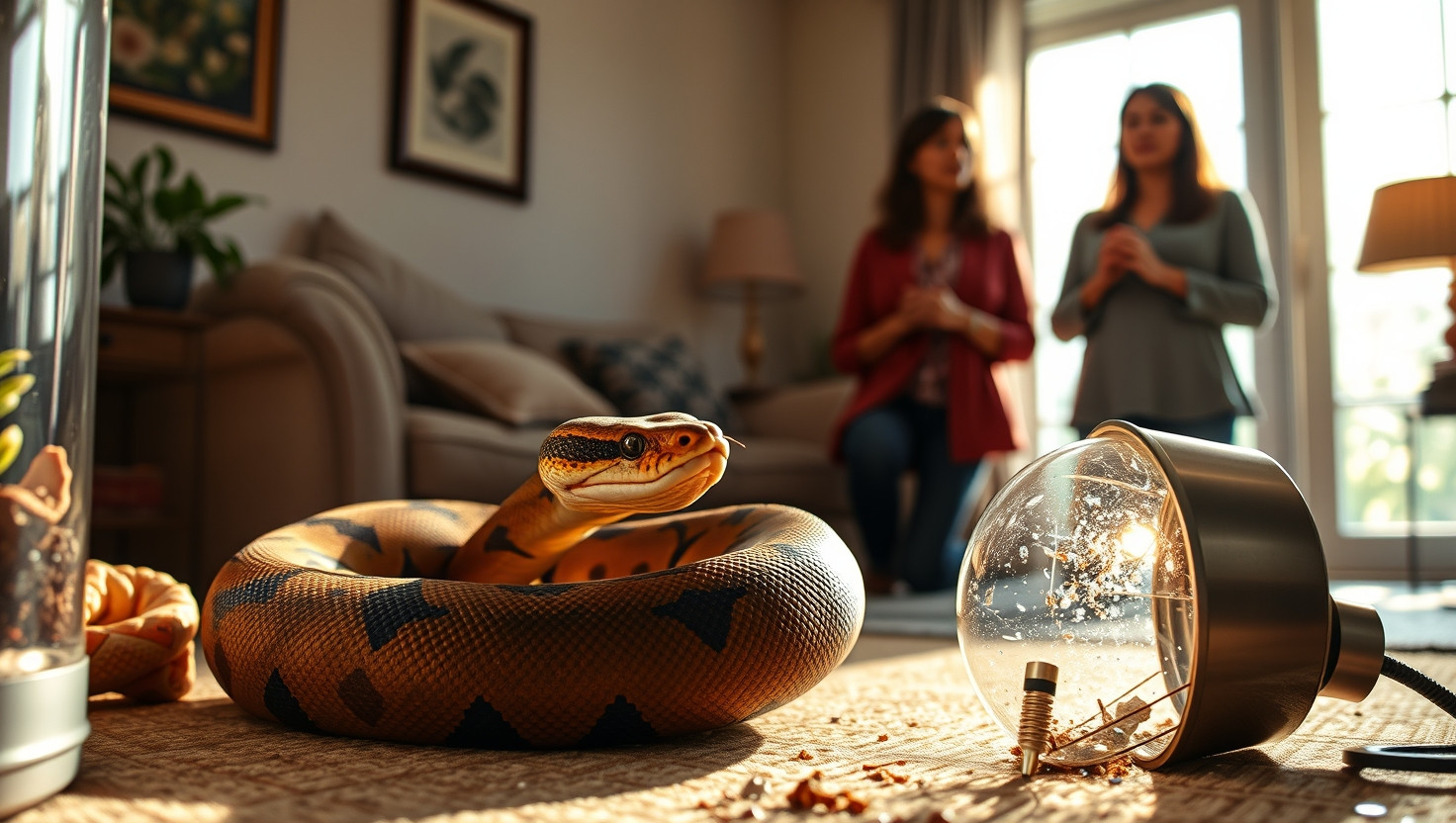 Roommates Fear Startles Pet Snake: Am I Wrong to Refuse Medical Bill Split?