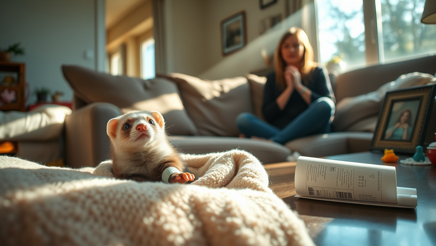 Friend Lets Ferret Escape, Refuses to Split Vet Costs: AITA?