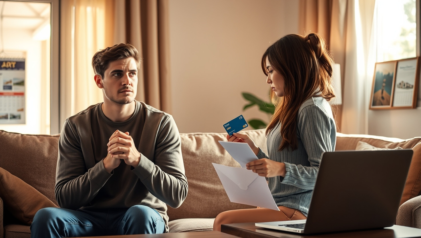 Debating Splitting Surprise Expensive Bill After Partners Secret Credit Card Use: AITA?