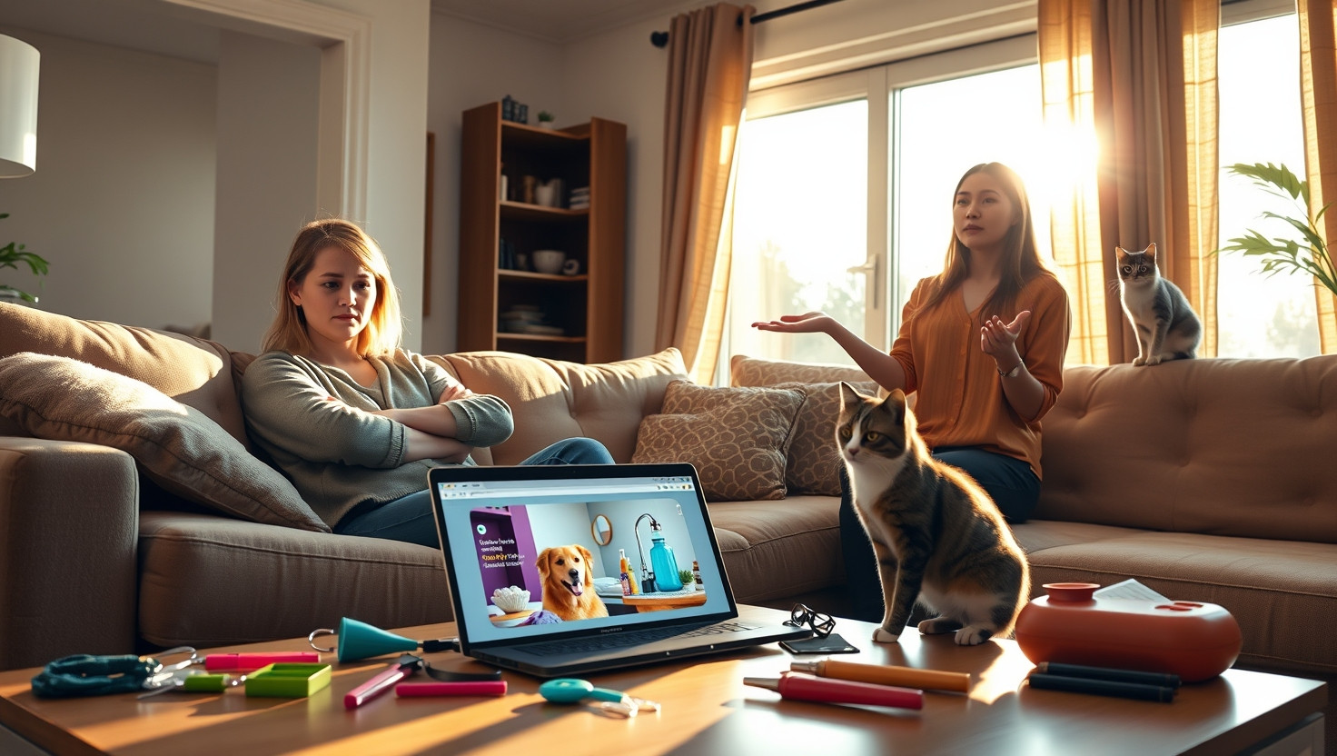 Roommate Sparks Debate Over Lavish Pet Spa Day for Shared Cat