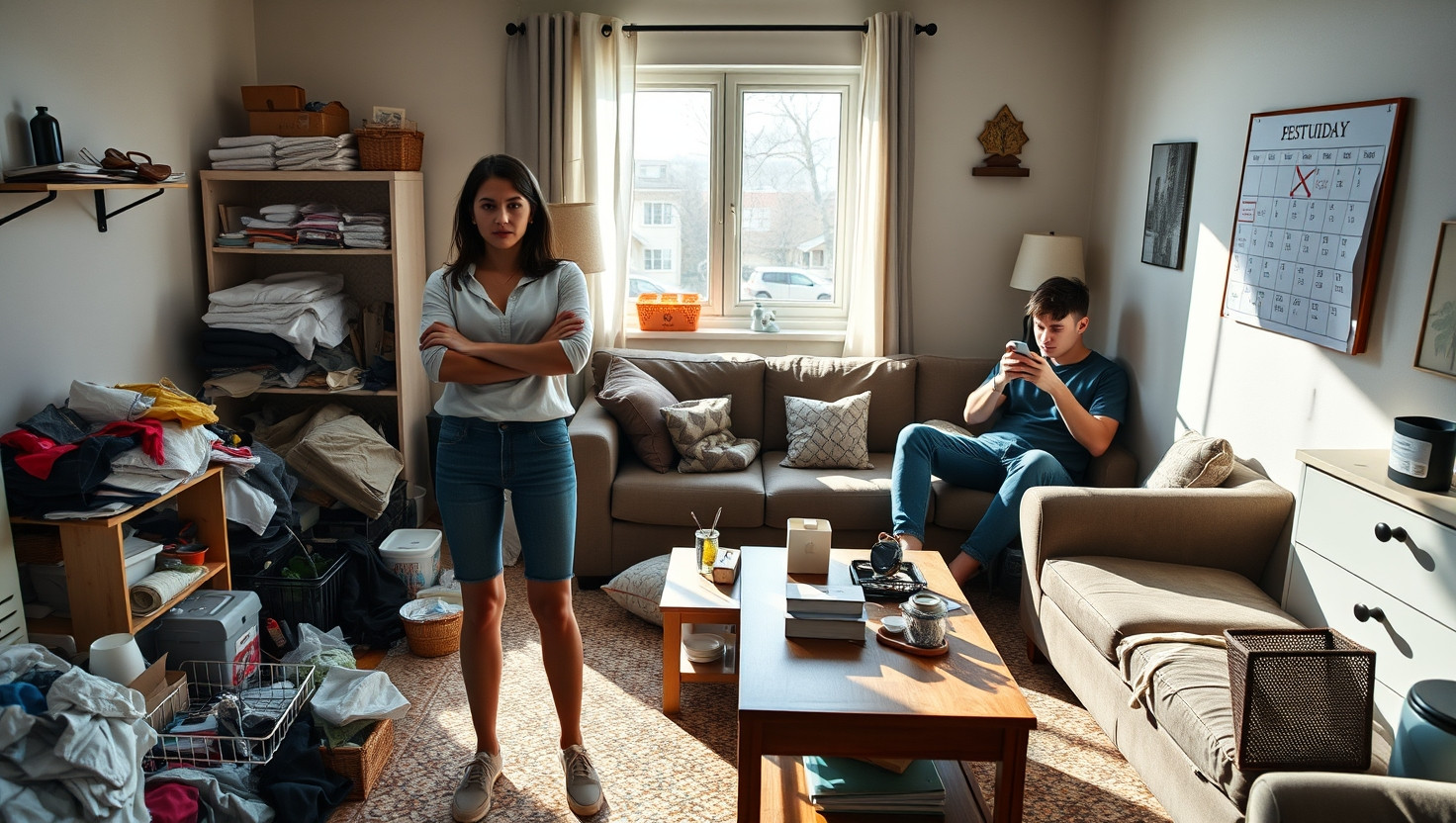 Roommate Refuses to Clean: AITA for Refusing Equal Rent Split?