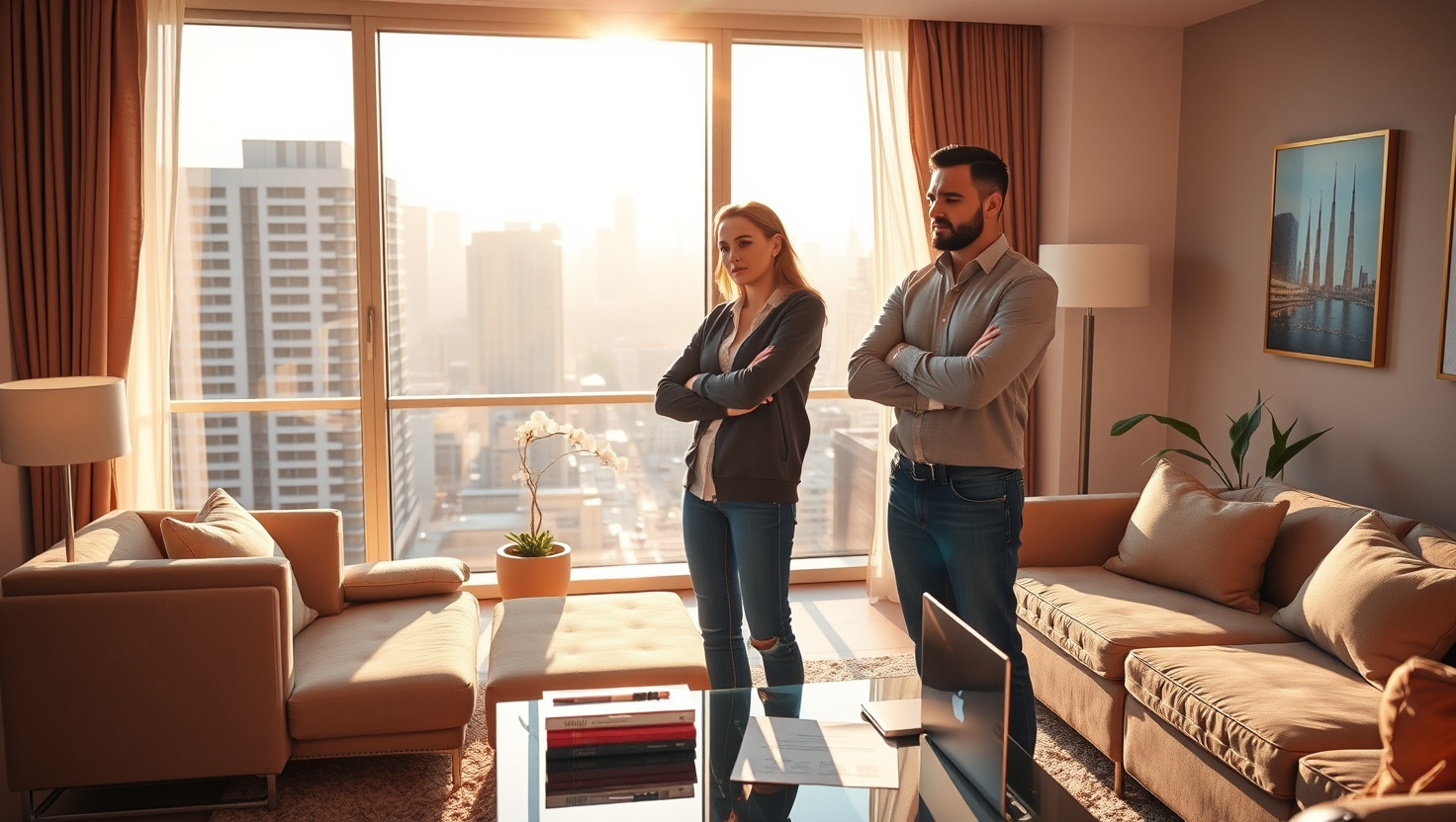 Should I Split Rent Equally with Partner for Luxury Apartment?