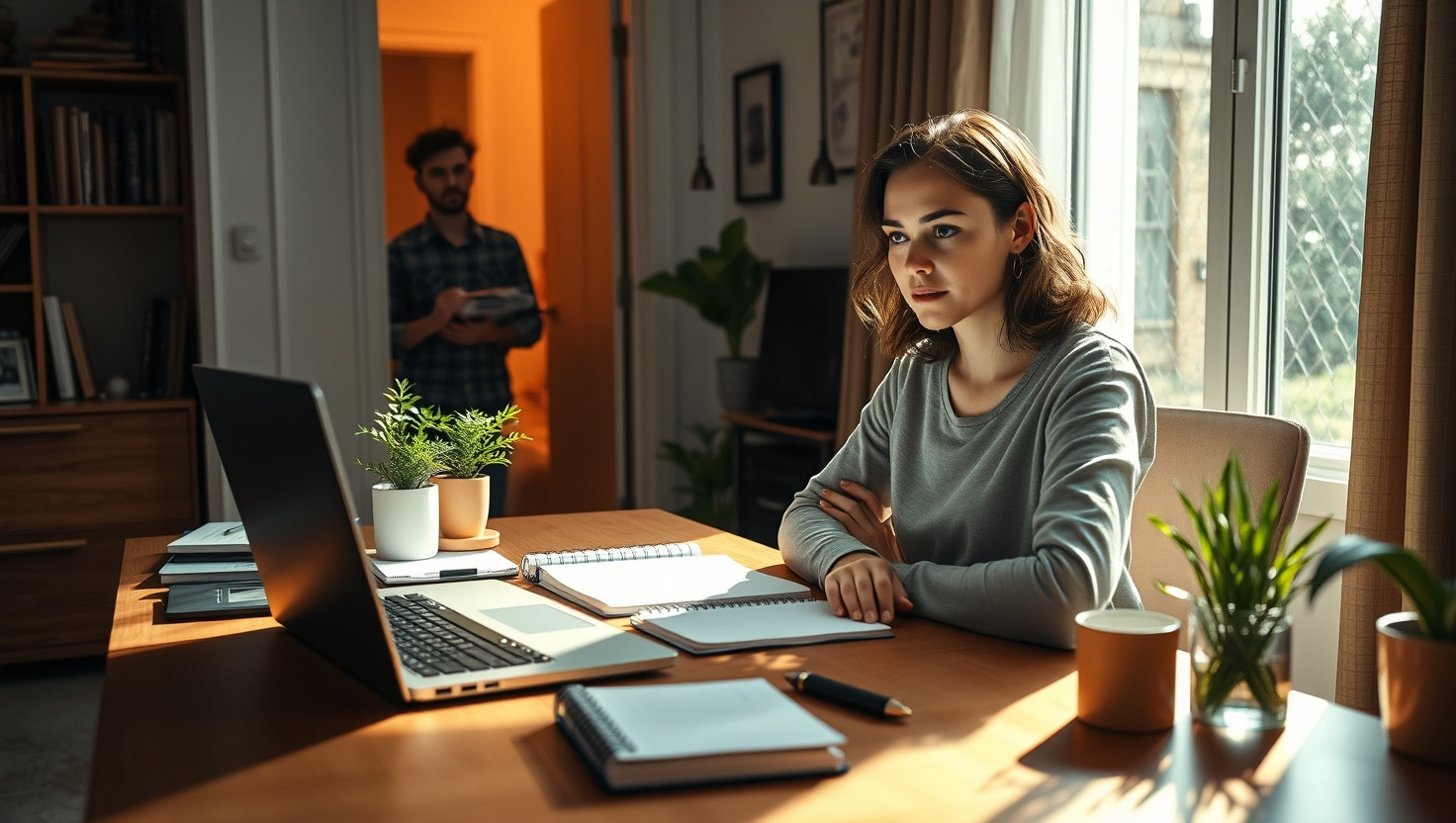 Should I Share My Home Office Space with My Housemate? A Dilemma