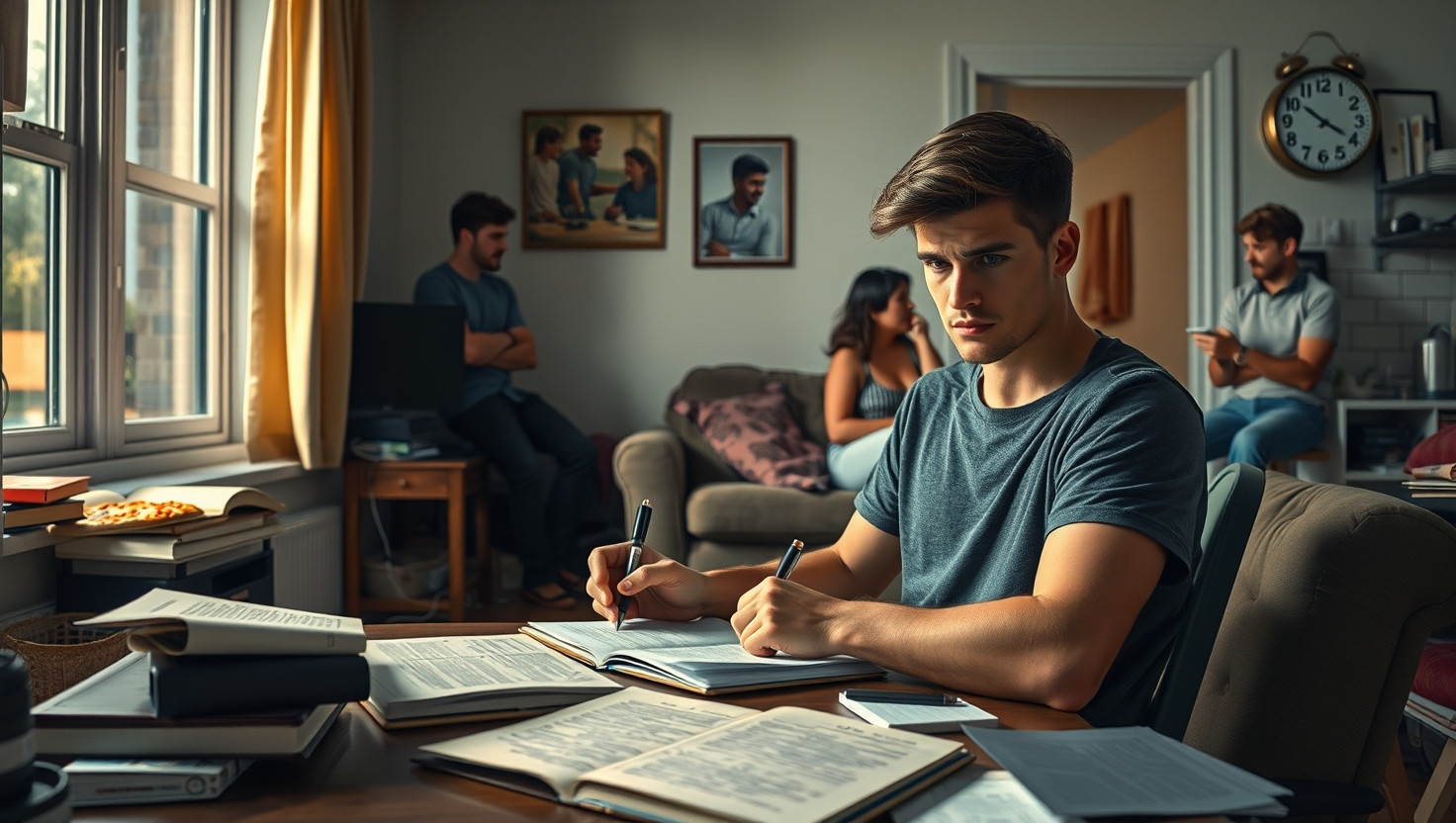 Enforcing Strict Exam Season Rules Causes Rift with Roommates