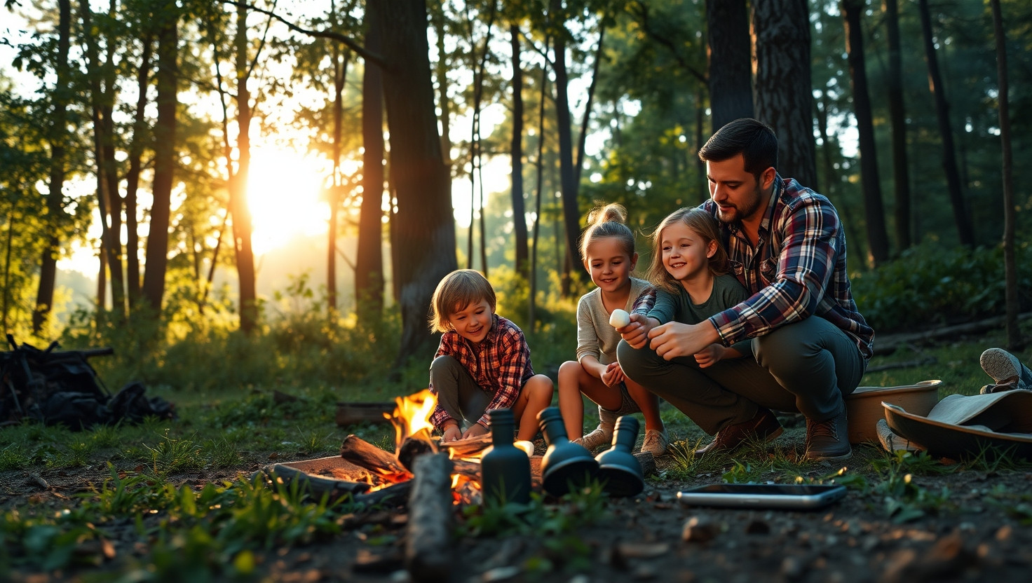 AITA for Taking Kids Camping Amid Wifes Emergency?