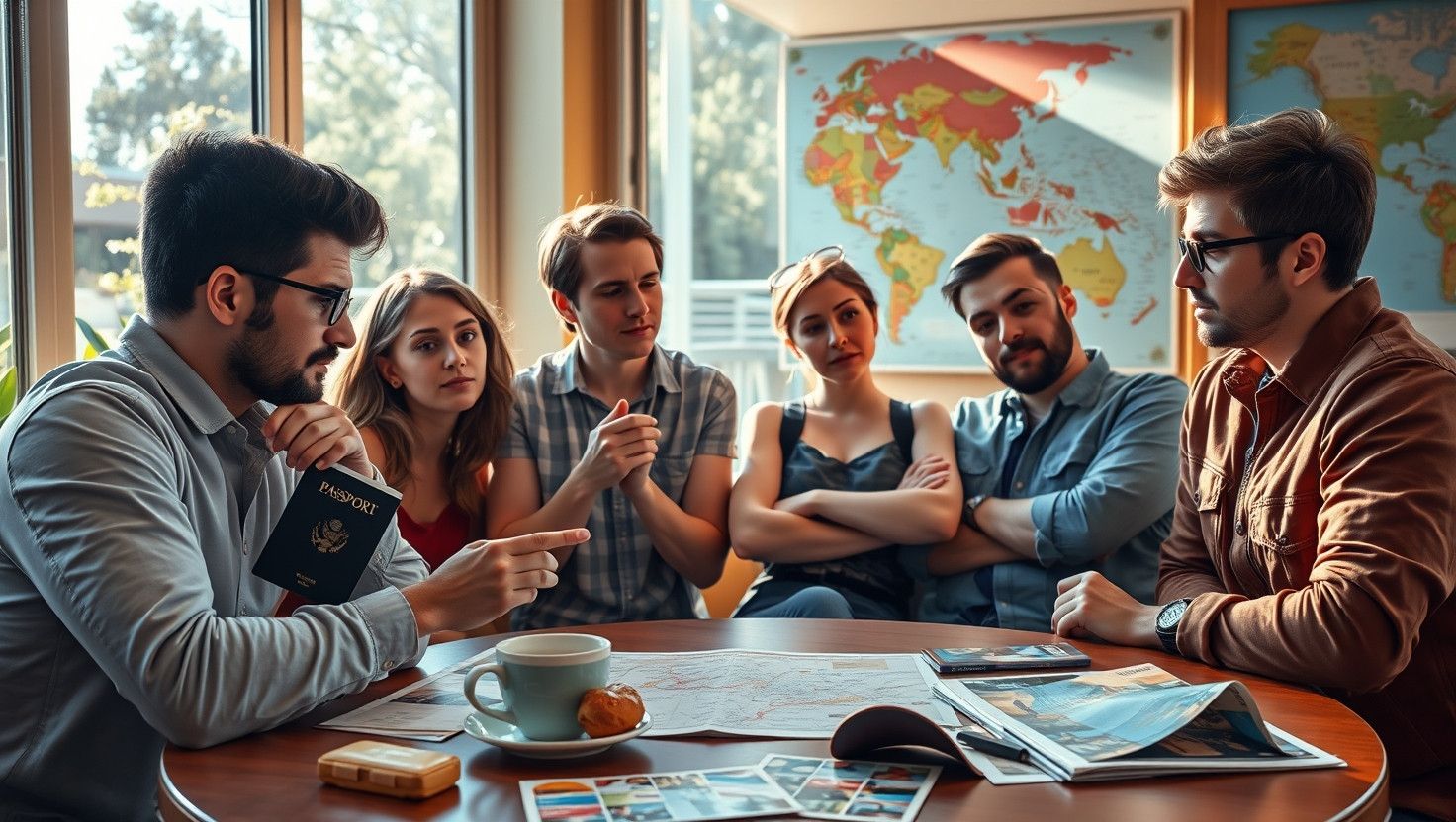 Debating Post-Pandemic Travel Plans with Friends: A Dilemma