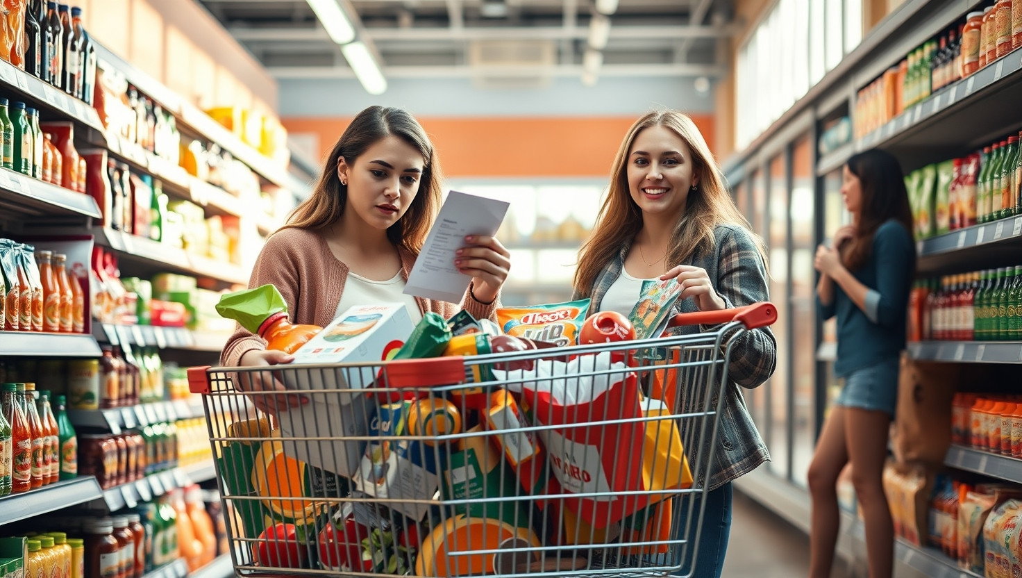 Friend Overspends on Grocery Shopping: AITA for Refusing to Split the Bill?