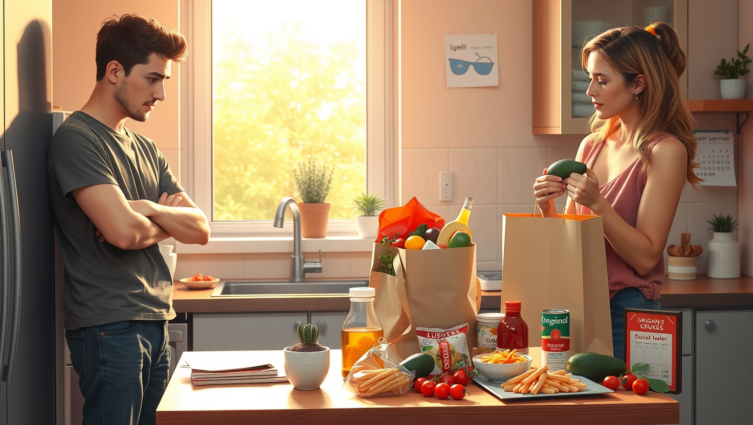 Roommate Keeps Buying Expensive Foods, AITA for Refusing to Split Grocery Bill?