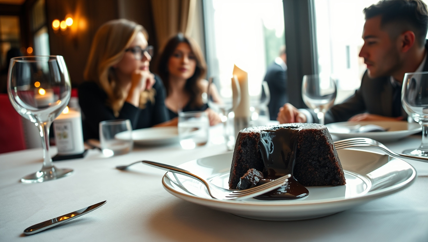 Friends Fair Share: Dessert Drama at Dinner