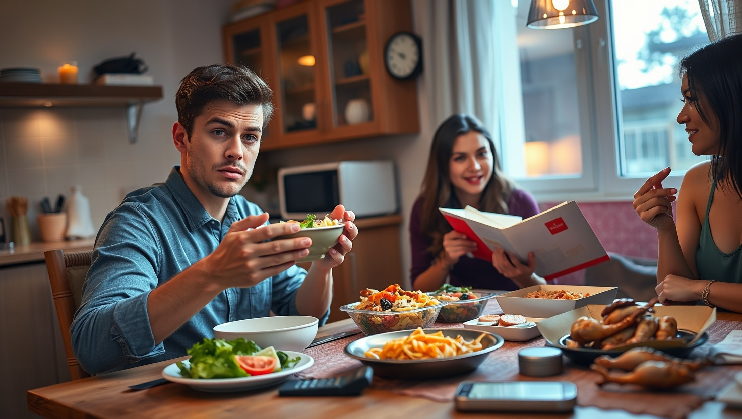 Debating Fairness: Roommate Conflict Over Unequal Food Delivery Costs