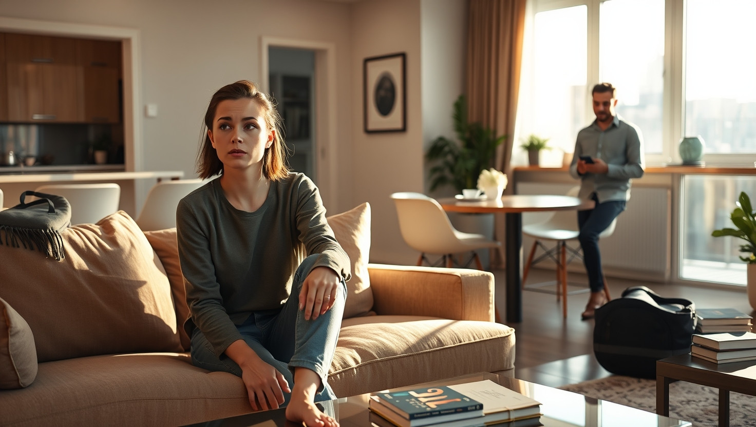 Should I Split Rent Equally with Friend for Luxury Apartment?