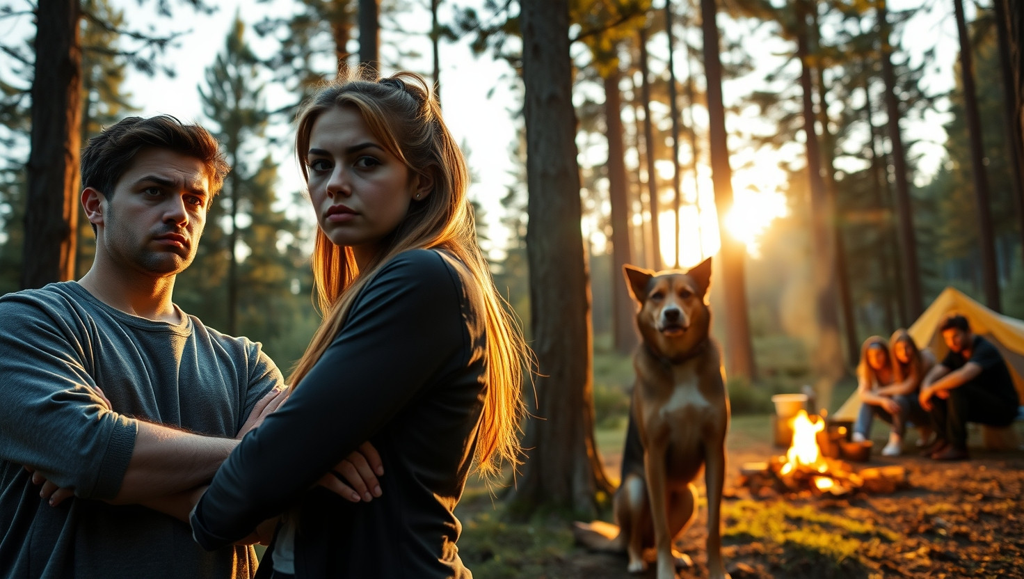 Should I Allow My Friends Aggressive Dog on our Camping Trip?