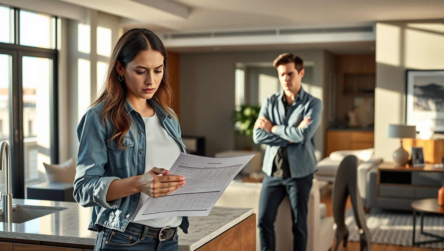 Should I Split Rent Evenly with Sibling for Luxurious Apartment Despite My Tight Budget?