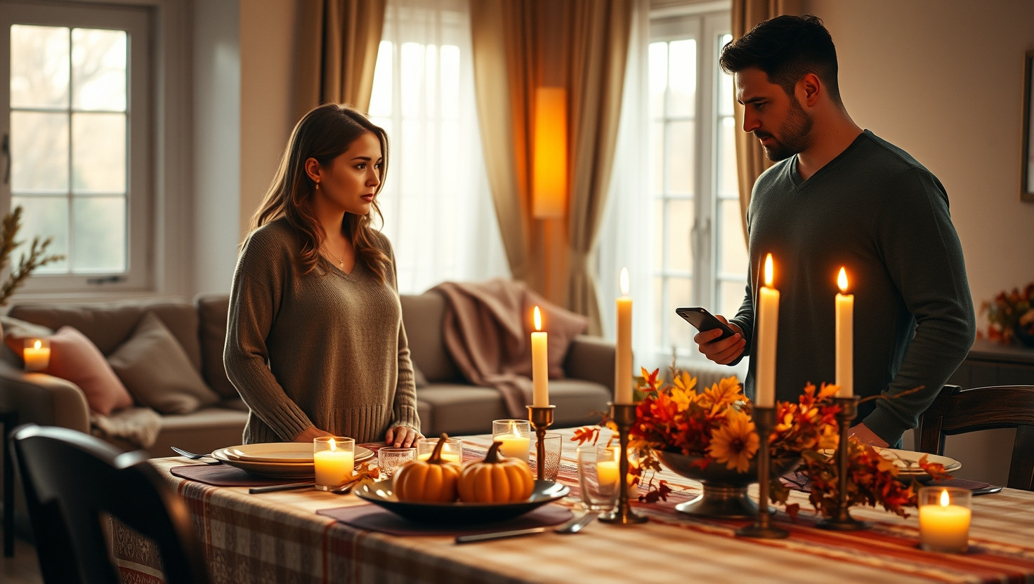 Should I Allow My Partners Ex to Stay at Our Place for Thanksgiving Due to a Last-Minute Emergency?