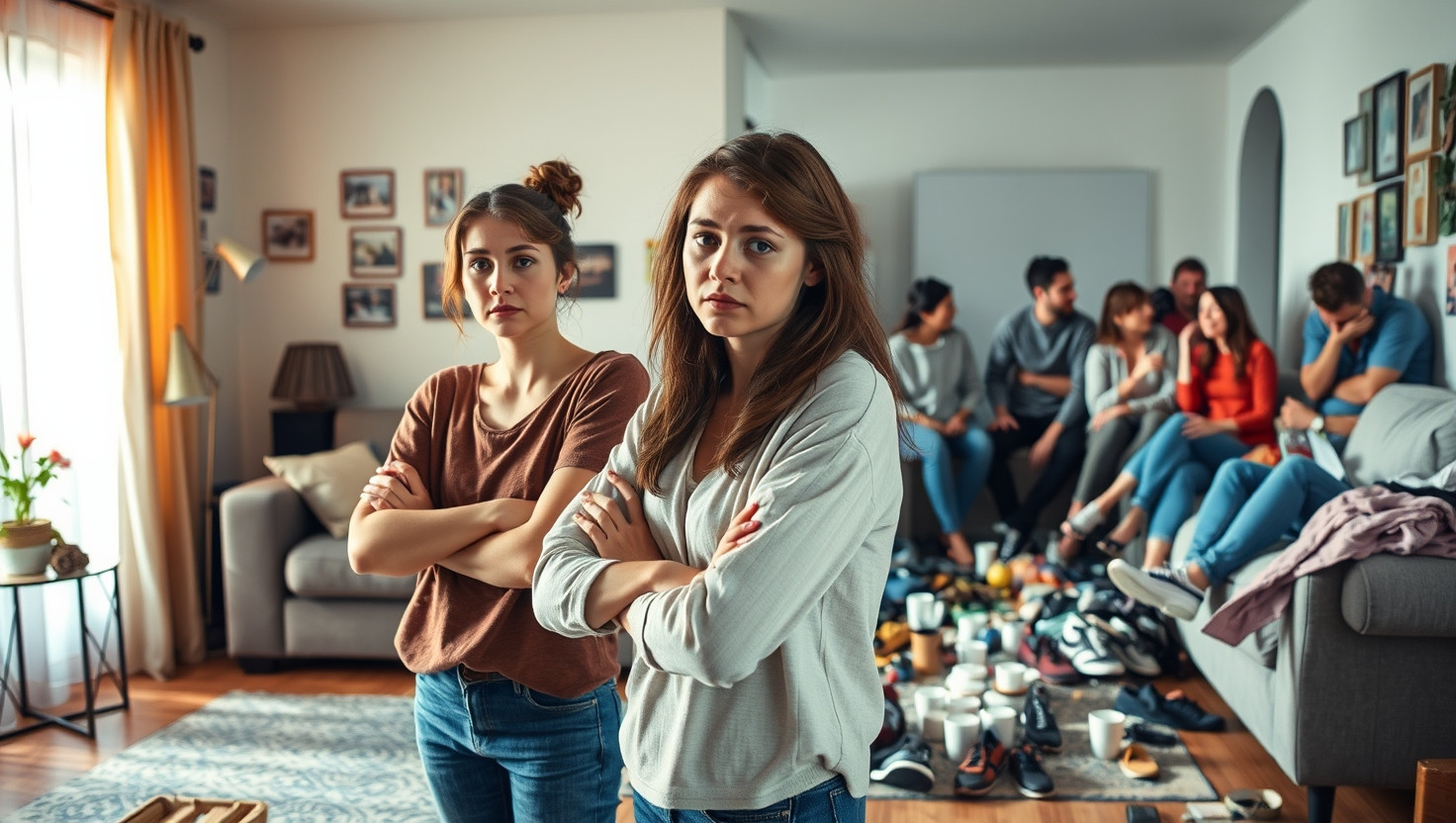 Sibling turned our family home into a chaotic hostel - AITA for considering asking them to move out?