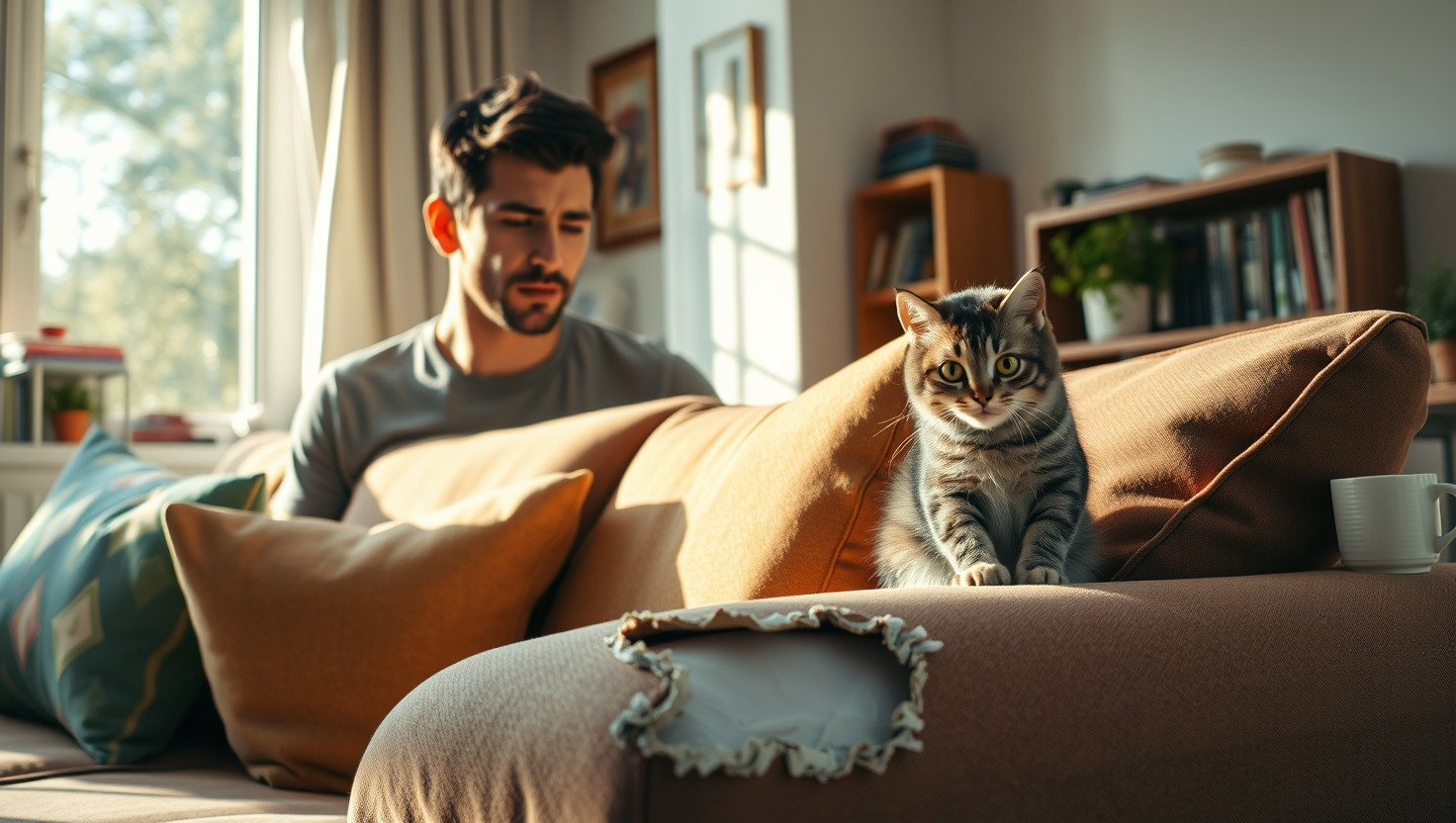 Friends Cat Destroys Couch: AITA for Refusing to Pay Pet Sitting Fees?