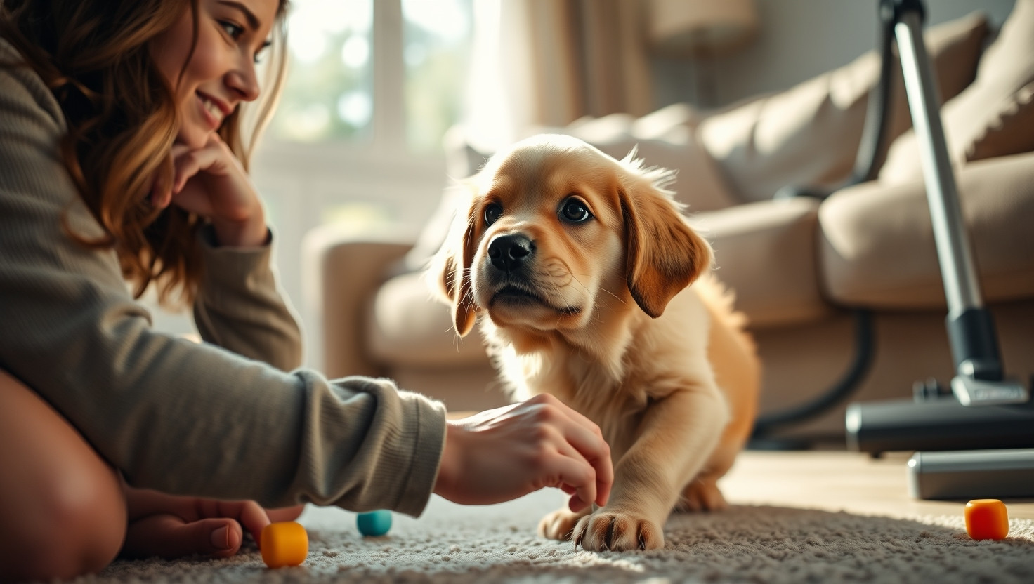 Should I Train Our New Puppy Alone After Partner Accidentally Scares Him?
