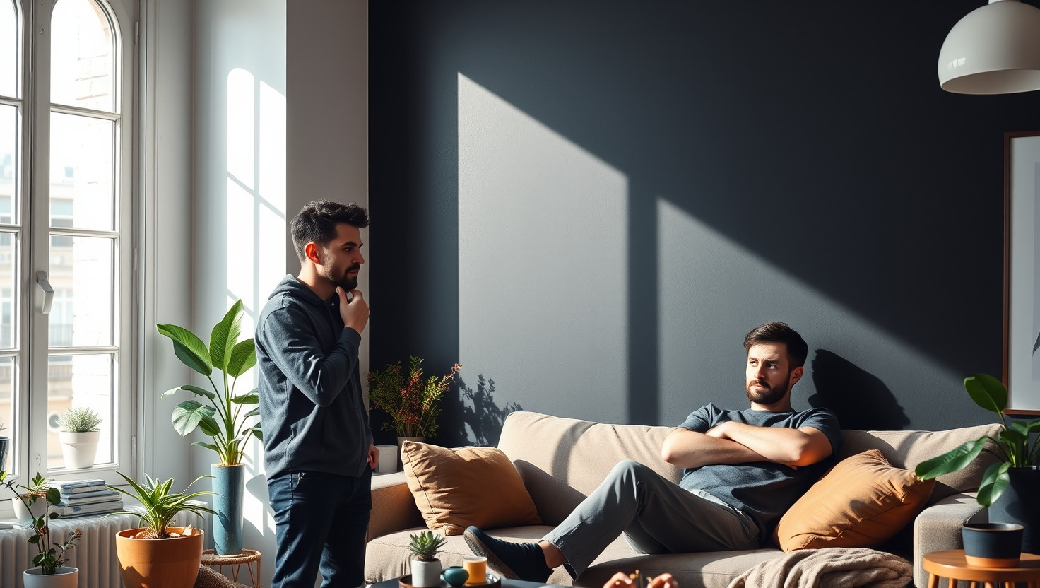 Roommate Conflict: AITA for Opposing Black Paint Due to Fear of Dark Colors?