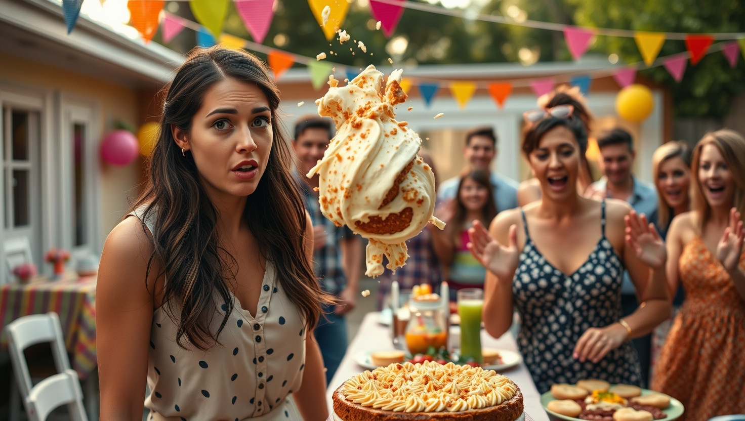 Reddit: Woman Throws Cake at Exs New Partner During Food Fight - AITA?