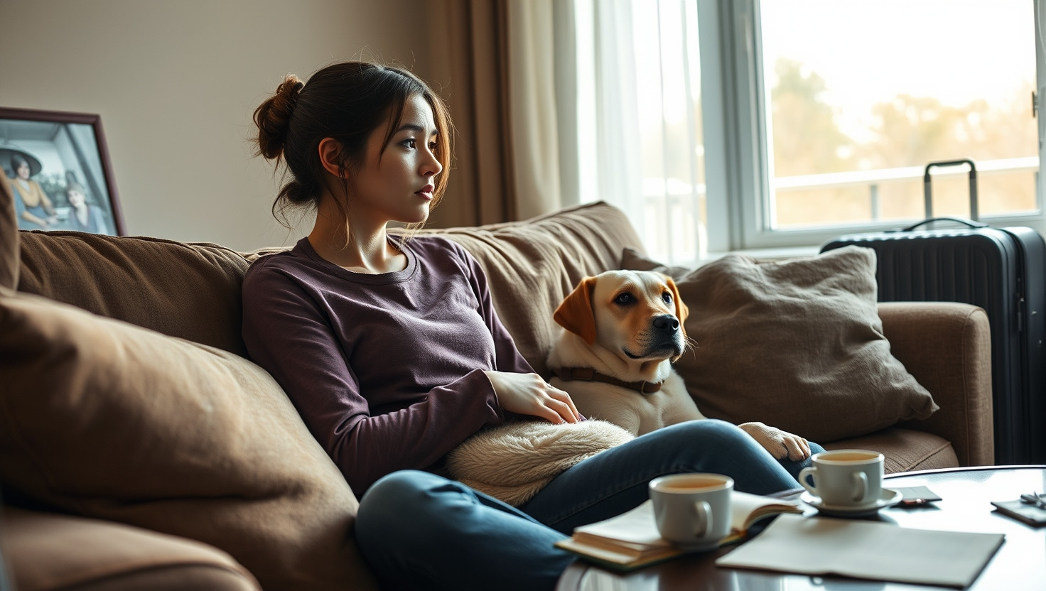 Sister wants to take my therapy dog on a healing road trip without me: AITA?
