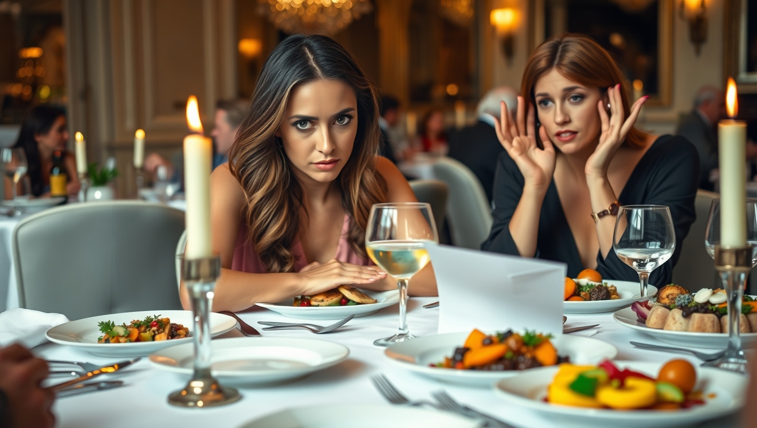Is It Fair to Ask Friend to Split Bill After Ordering Expensive Dishes?