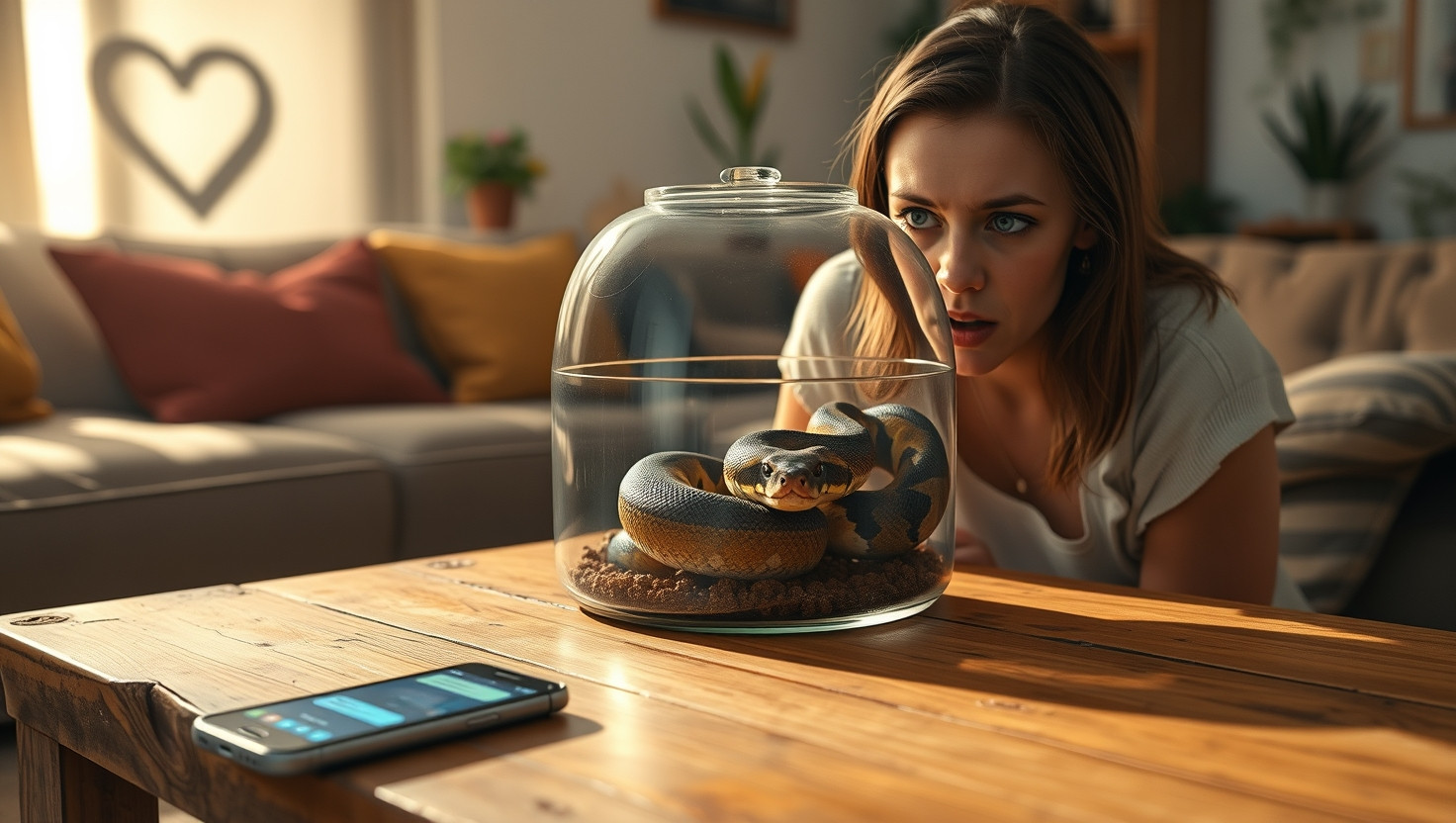 Friend Guilt-Trips Me to Snake-Sit: AITA for Refusing?