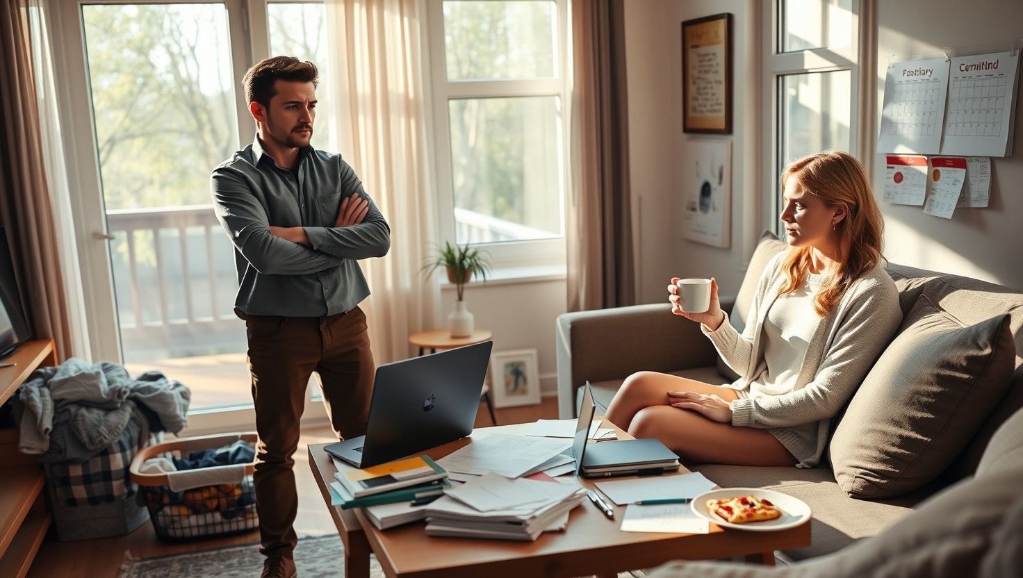 Should I ask my struggling roommate to pay more rent?