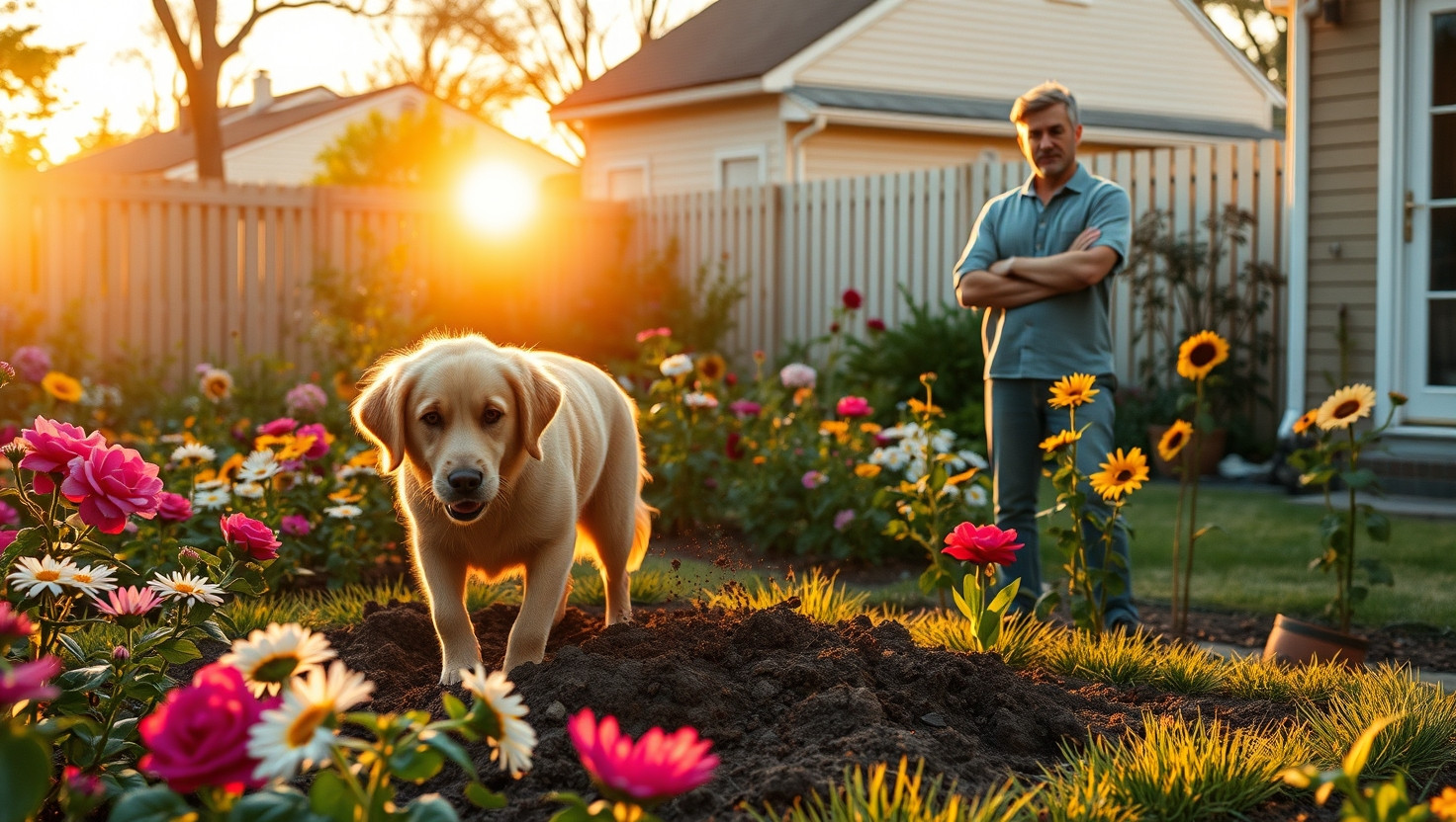 Neighbors Dog Ruining My Garden: Am I Overreacting?