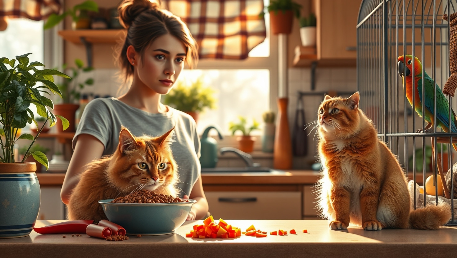 Refusing to Share Cats Special Food with Roommates Picky Parrot: AITA?