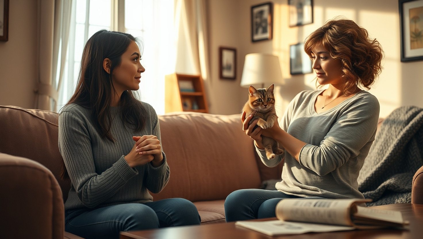 Friends Unstable Living Situation Raises Concerns Over Pet Adoption