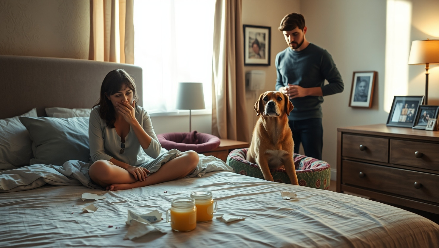 Should I Let My Partners Dog Sleep in Our Bed After Ruining My Sheets?