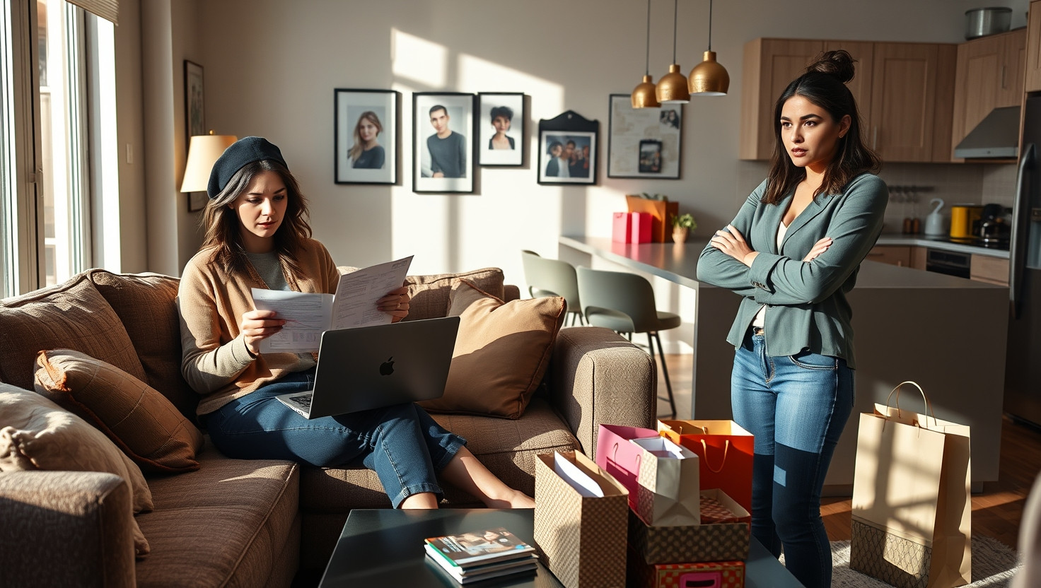 Roommate Upset After Refusing Equal Rent Split Due to Luxury Spending